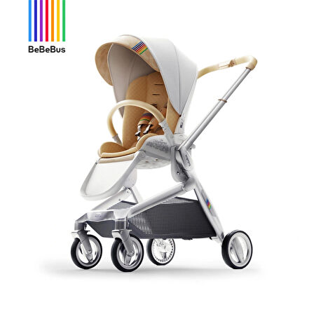 BeBeBus Art+ Pro Bebek Arabası Gold (Türkiye Garantili)