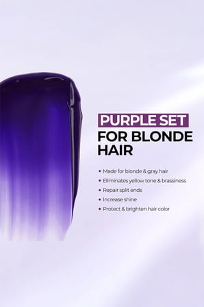 SET Maca Purple Mor Şampuan 500 ml + Mor Maske 500 ml