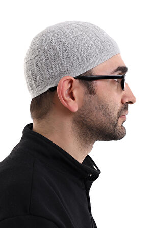 Bambu Namaz Takkesi - Gri