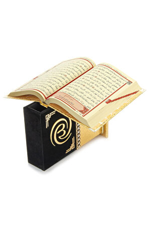Kutu Muhafazalı Kuranı Kerim Meva Serisi - Gold Renk