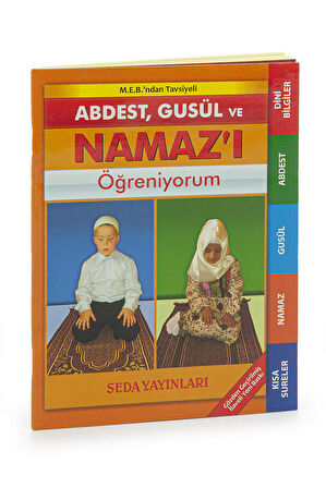 Çanta Boy Namaz Hocası Abdest Gusül ve Namazı Öğreniyorum