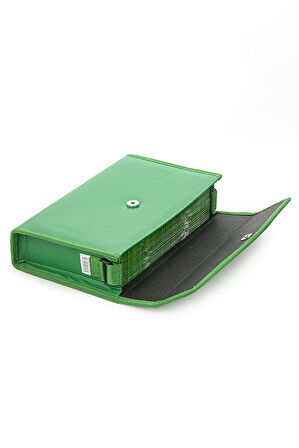 30 Cüz Özel Taşıma Çantalı Hatmi Şerif Orta Boy Kuranı Kerim Yeşil