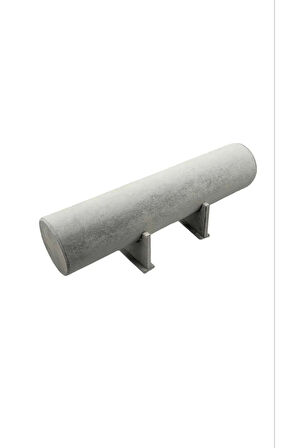 Kadife Ayaklı Gri 50 cm Taç Toka Standı