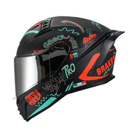 Sway Kapalı Kask Sw 869 Drift