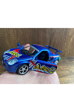 Toyota Mr2 Sport Yarış Aracı Diecast Model Ölçek Metal Araba Kapıları Açılır oyuncak toyota araba