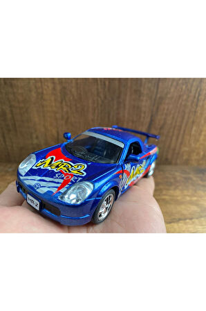 Toyota Mr2 Sport Yarış Aracı Diecast Model Ölçek Metal Araba Kapıları Açılır oyuncak toyota araba