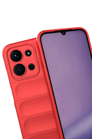 Lİtae Trend BFS Xiaomi Redmi 15C 4G Optimum Silikon - Kırmızı