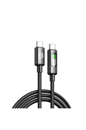 60 watt hızlı şarj type c süper kablosu 1m type-c To type-c  sağlam data-sarj kablosuuyumlu