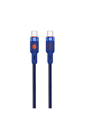 Samsung Uyumlu 1M Type-C-Type-C Kablo 60W Hızlı sarj Kablosu (Görüntü aktarım desteği+MFI Sertifika)