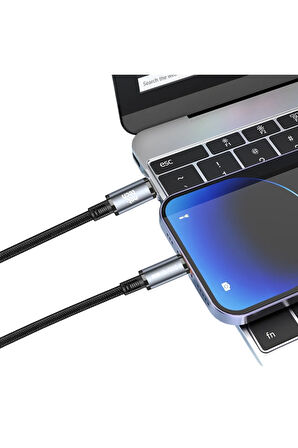 iphone ve samsung uyumlu hızlı Notebook+Laptop+Macbook veri+görüntü aktarım kablosu(USB 3.2+20Gbps+)