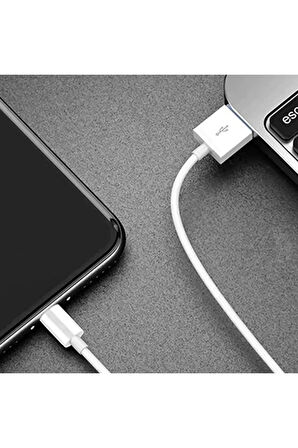 Uzun 2 .metre iphone uyumlu 2.4A 12W Hızında charger cable Usb-c  to  Lightning Şarj ve Data Kablosu
