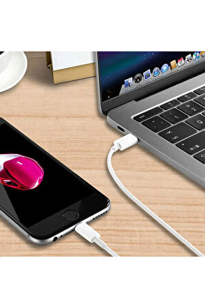 20w şarj aleti Type-C To Lightning Şarj ve Data Kablosu İphone için( 200 Cm + MFI Sertifikalı ürün )