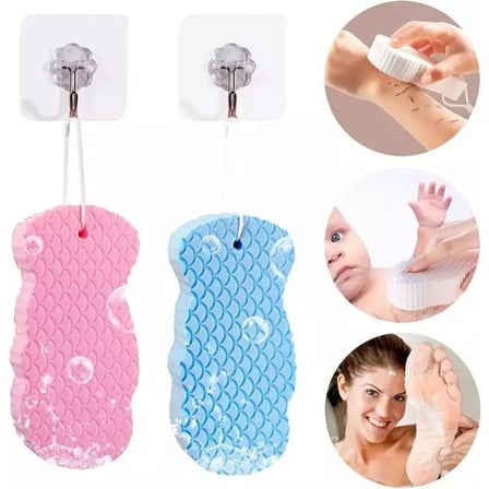Özel Üretim Minik Rutini Temizlik Yardımcısı Bebek Peeling Banyo Süngeri