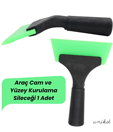 Araç Cam ve Yüzey Kurulama Sileceği Çekpas - Cam ve Kaporta için Yumuşak Çizmez Silikon Araç Kaplamaya Uygundur 1 Adet