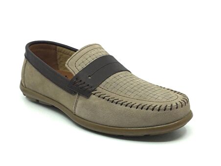 Taşpınar Hakiki Deri Erkek Yazlık Rahat Günlük Rok Ayakkabı 40-45