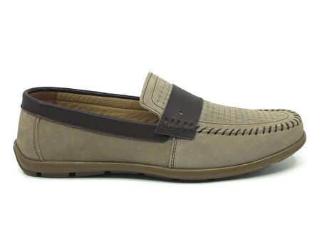 Taşpınar Hakiki Deri Erkek Yazlık Rahat Günlük Rok Ayakkabı 40-45