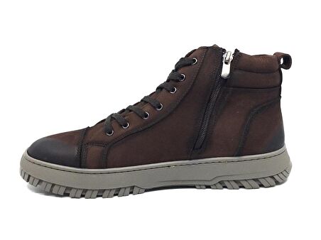 Hidayet Özel %100 Hakiki Nubuk Deri Erkek Kışlık Rahat Günlük Spor Bot Yeni Sezon