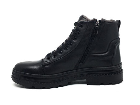 Luis Figo %100 Deri Rahat Erkek Günlük Kışlık Sneakar Spor Bot Kürklü 40-44