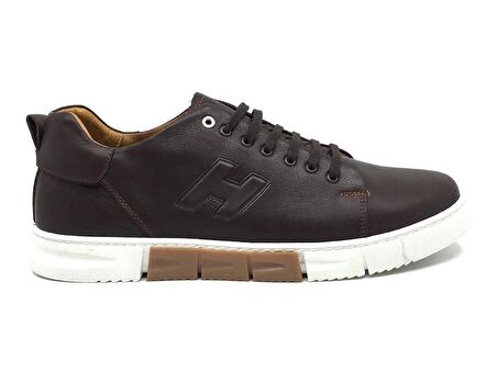 Luis Figo Hakiki Deri Ortopedik Erkek Rahat Günlük Büyük Numara Sneaker Ayakkabı 45-48