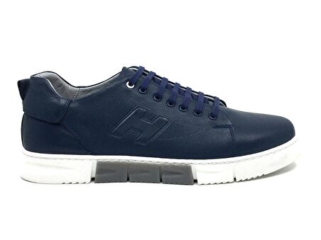 Luis Figo Hakiki Deri Ortopedik Erkek Rahat Günlük Büyük Numara Sneaker Ayakkabı 45-48