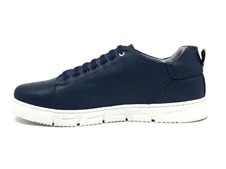 Luis Figo Hakiki Deri Ortopedik Erkek Rahat Günlük Büyük Numara Sneaker Ayakkabı 45-48