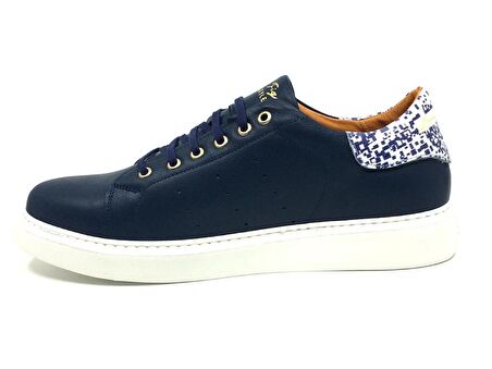 Luis Figo Hakiki Deri Ortopedik Erkek Rahat Günlük Büyük Numara Sneaker Ayakkabı 45-50