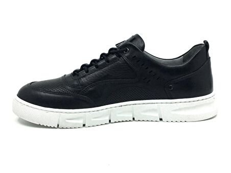 Hidayet Özel 02 %100 Hakiki Deri Ortopedik Erkek Yazlık Rahat Günlük Sneaker Ayakkabı 40-44