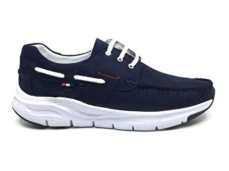 Luis Figo %100 Deri Nubuk Büyük Numara Erkek Yazlık Rahat Tımbır Ayakkabı Yeni Sezon 45-48