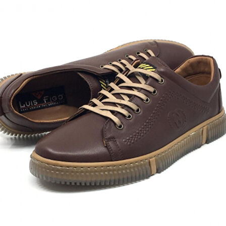 Luis Figo Hakiki Deri Rahat Ortopedik Erkek Günlük Sneaker Spor Ayakkabı Yeni Sezon 39-44
