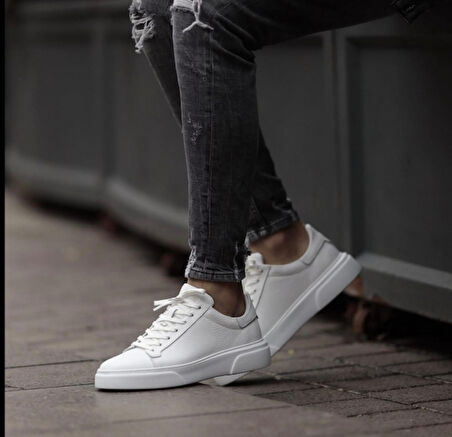Taşpınar %100 Hakiki Deri Ortopedik Yazlık Hafif Erkek Rahat Günlük Büyük Numara Sneaker Sneaker 38-47
