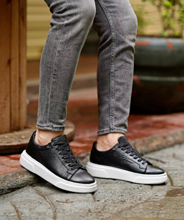 Taşpınar %100 Hakiki Deri Ortopedik Yazlık Hafif Erkek Rahat Günlük Büyük Numara Sneaker Sneaker 38-47
