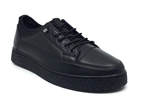 Catelli %100 Deri Ortopedik Erkek Kışlık Rahat Günlük Bağsız Sneaker Ayakkabı 40-44