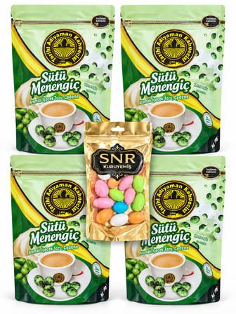 Tarihi Adıyaman Menengiç kahvesi set 4 lü