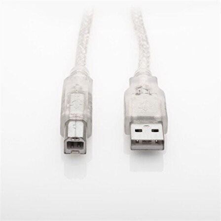 S-Link Usb2.0 1.5M Şeffaf Yazıcı Kablosu