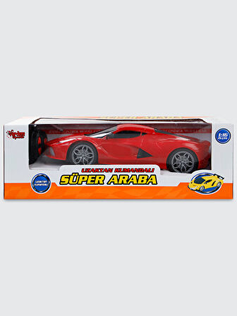 Vardem Uzaktan Kumandalı Işıklı Araba Kırmızı