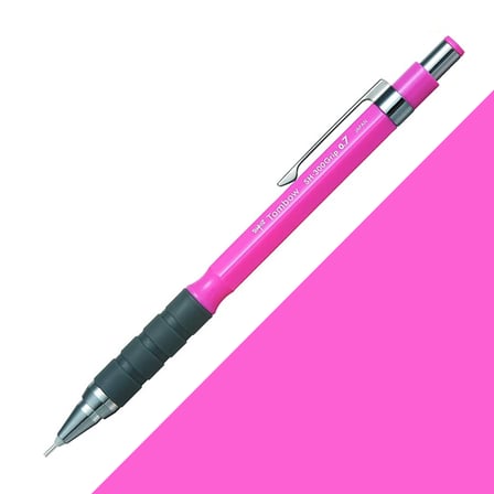 Tombow SH-300 Grip Neon Mekanik Kurşun Kalem 0.7mm Neon Pembe