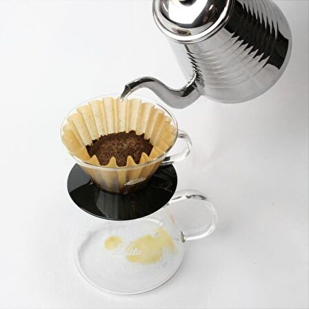 Kalita Cam Wave Dripper 155 (siyah)