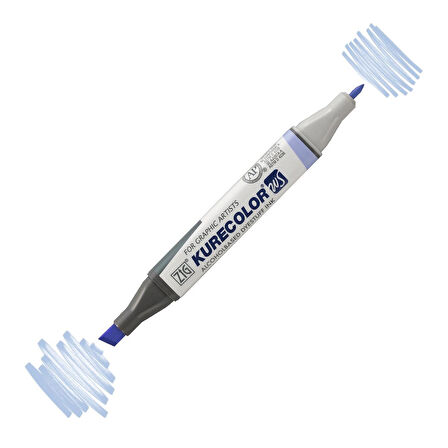 Zig Kurecolor Kc3000 Twin S Marker Kalem 341 Shadow Mauve