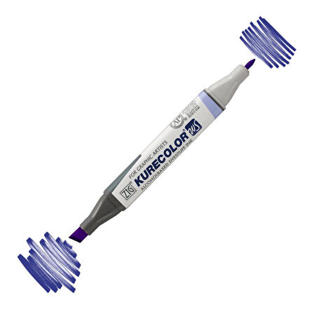 Zig Kurecolor Kc3000 Twin S Marker Kalem 607 Violet