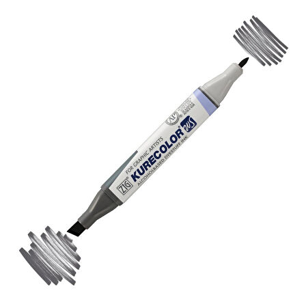 Zig Kurecolor Kc3000 Twin S Marker Kalem C10 Cool Gray 10
