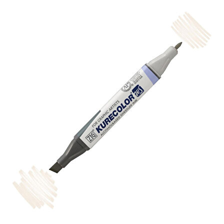 Zig Kurecolor Kc3000 Twin S Marker Kalem W02 Warm Gray 2
