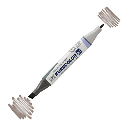 Zig Kurecolor Kc3000 Twin S Marker Kalem W09 Warm Gray 9
