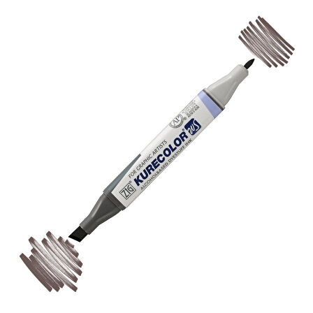 Zig Kurecolor Kc3000 Twin S Marker Kalem W11 Warm Gray 11