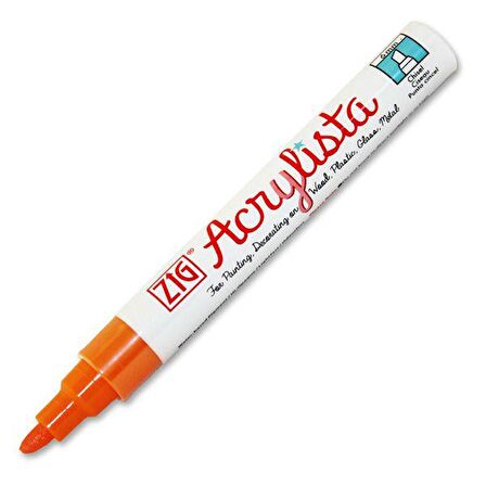 Zig Acrylista Markör Kesik Uç PAC-50 070 Pumpkın