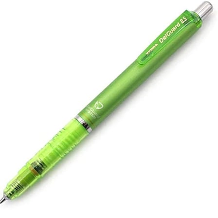 Zebra Delguard Şeffaf Yeşil 0,5mm Versatil Kalem