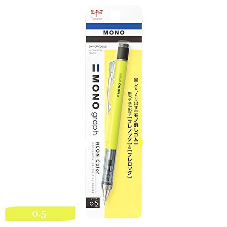 Tombow Mono Graph Mekanik Versatil Uçlu Kalem 0.5 Neon