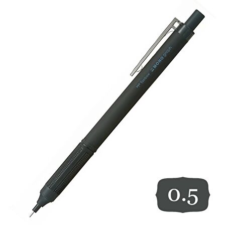 Tombow Mono Graph Lite Mekanik Versatil Uçlu Kalem 0.5 Siyah Blisterli (DPA-122B)
