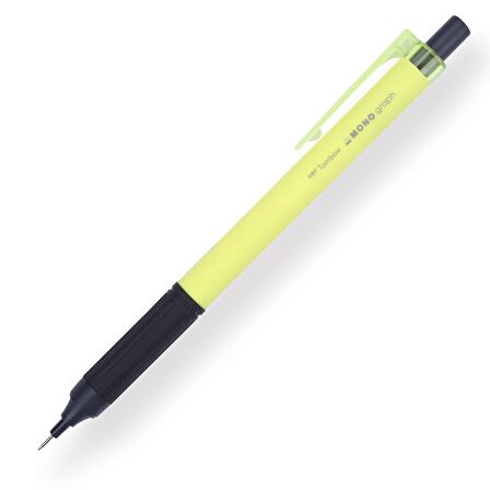 Tombow Mono Graph Lite Mekanik Versatil Uçlu Kalem 0.5 Neon Sarı Blisterli (DPA-122D)
