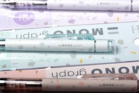 Tombow Mono Graph Terrazzo Color 0.5mm Mekanik Kurşun Kalem - Mist Green / 142B