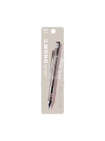 Tombow Mono Graph Lite Pastel Glass Cam Kahve 0.5 Kalem (DPA-149A)